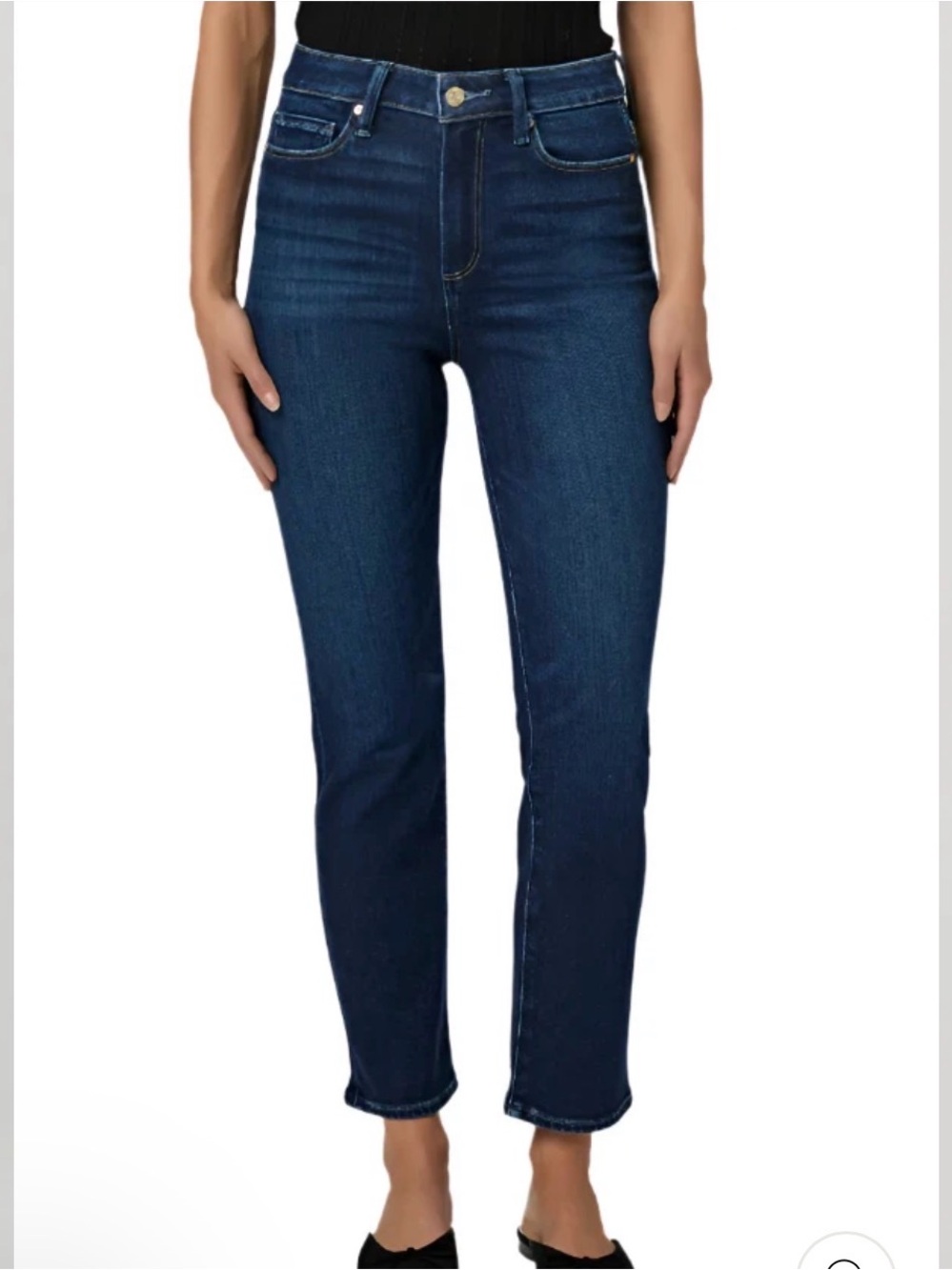 PAIGE Cindy Straight Jean in Waterloo Sz 26